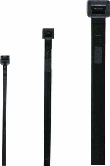 Kabelbinder schwarz BxL 3,5x280mm KabelBaum¸ 2,5-80mm 18kp/176N 