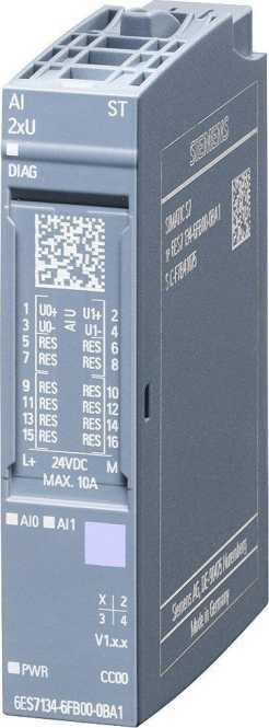 SIMATIC ET 200SP analoges Eingangsmodul, AI 2xU Standard 