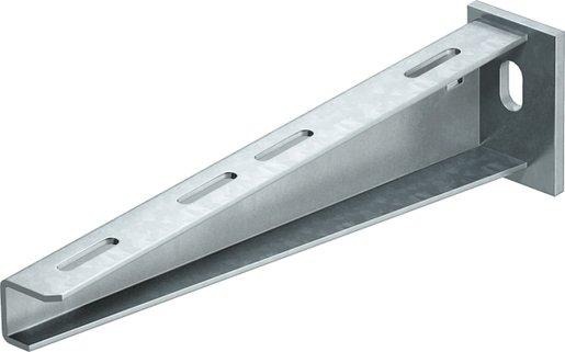 Wand- und Stielausleger mit angeschweißter Kopfplatte B610mm St FT 