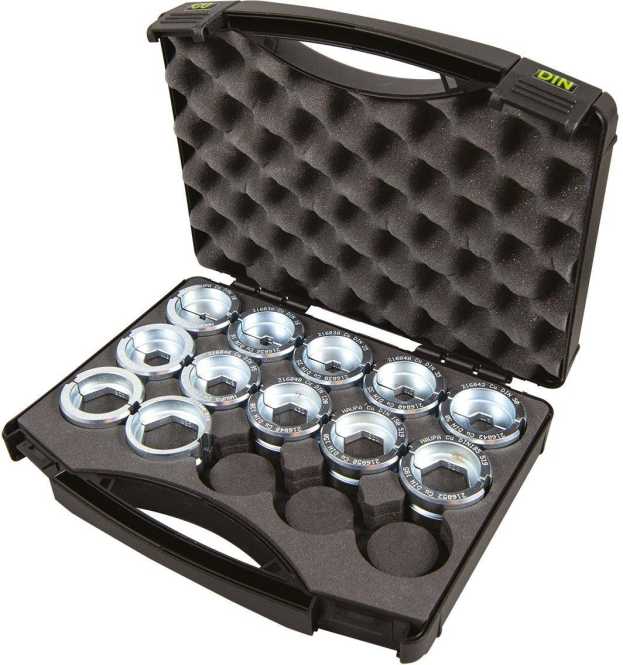 Set Presseinsätze 300-06 DIN Cu 