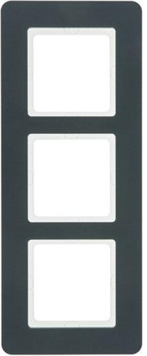 Rahmen 3-fach Q.7 anthrazit samt 