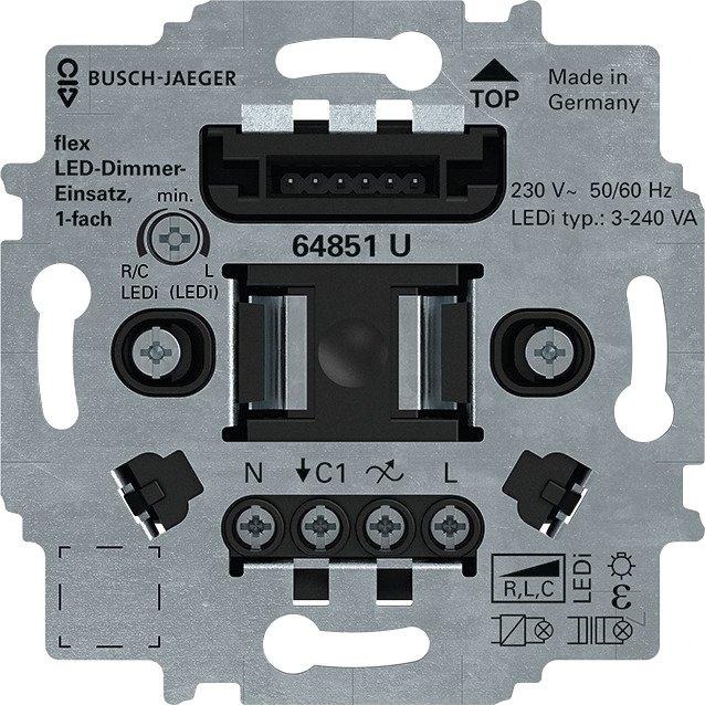 LED-Dimmer-Eins. flex, 1-f 64851 U 