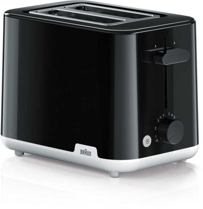 Zweischlitz-Toaster HT 1010 BK 