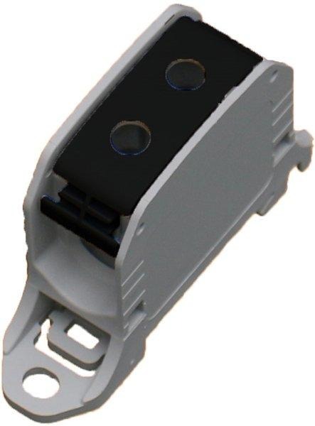 RKA 50/1 1x2 087310-4-3 Al/Cu schwarz 