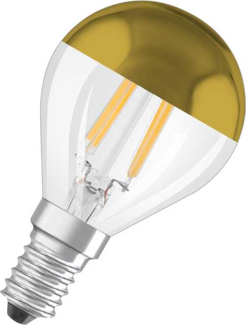 LED Tropfenlampe LED Retrofit CLASSIC P Mirror 34 4W 2700 K E14 