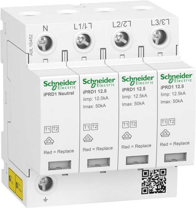 Acti9 Modularer Spannungsschalter 3-polig+N 350V 
