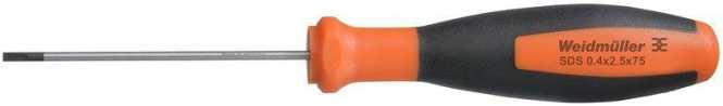 Schraubendreher mit Schlitzbohrer, 0,4 x 2,5 