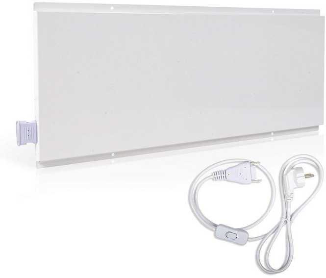 Tischinfrarotheizung, EIN/AUS, weiß, 80W 
