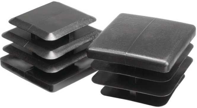 CKA-Endstück 40x40mm schwarz 