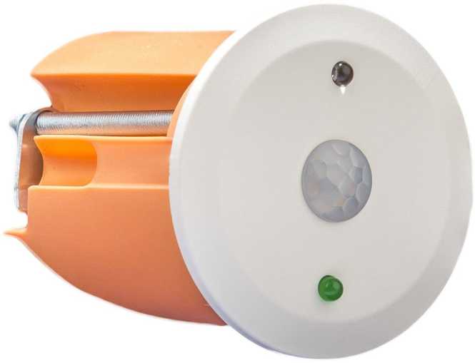 Mini Präsenzmelder 360° UP Reinweiß matt 
