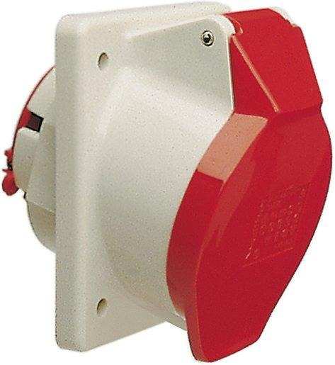 CEE-Anbaudose schräg 32A 5P 400V 6h IP44 