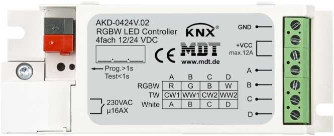 LED Controller 4-Kanal 3/6A RGBW 