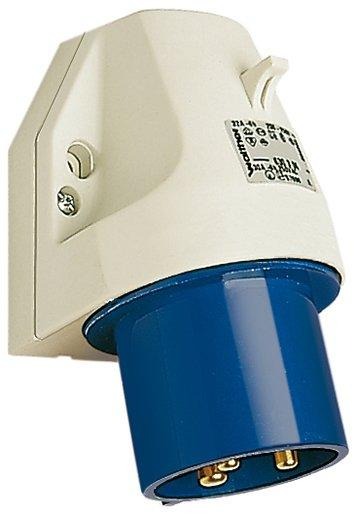 CEE Wandgerätestecker 16A 3P 230V 6h IP44 