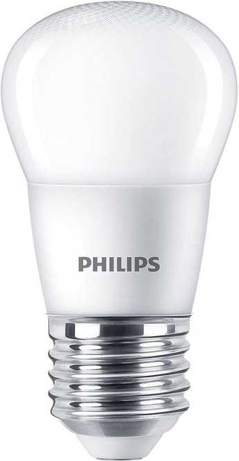 LED Tropfenlampe CorePro LEDluster 5-40W 470lm 827 E27 P45 matt 