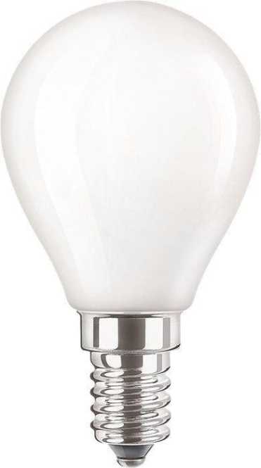 LED Tropfenlampe CorePro LEDLuster 4,3-40W 470lm P45 E14 matt Glas IP44 