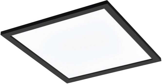 LED-CCT-Deckenleuchte 450X450 schwarz/weiß 21,4W 