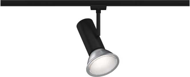 URail Spot Apol max 1x50W E27 Schwarz-matt 230V 