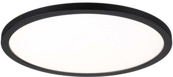 LED Panelleuchte Atria Shine 16W 3000K 293mm 230V schwarz 