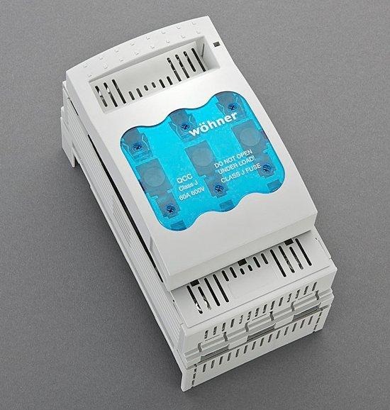 Reiter-Sicherungshalter Class J 3-polig 60A 