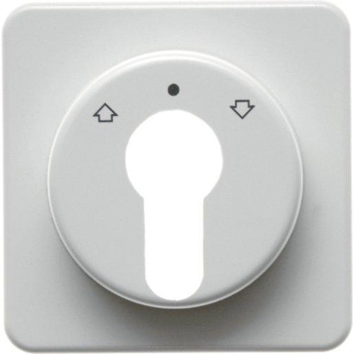 Zentralstück für Jalousie-Schlüsselschalter/-taster wg Up IP44 weiß 