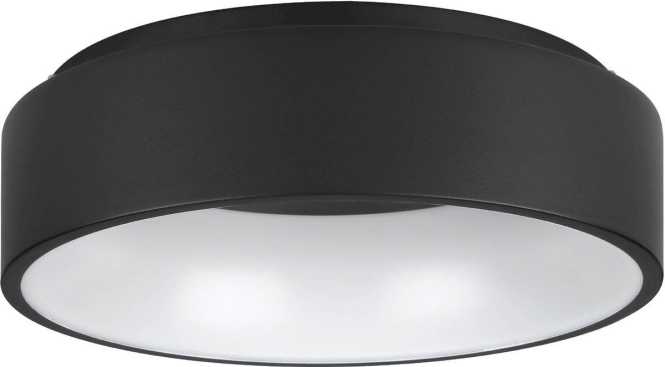 MARGHERA 2 Deckenleuchte DM450 schwarz/weiß LED 25,5W 3000lm 3000K 