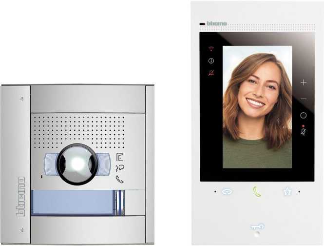 Flex'ONE Video-Set mit Türstation SFERA Allmetal + CLASSE 300EOS with Netatmo 