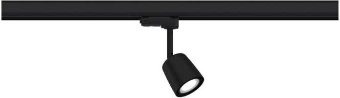 ProRail3 3-Phasen Strahler Cover max10W GU10 Schwarz/Chrom 230V 