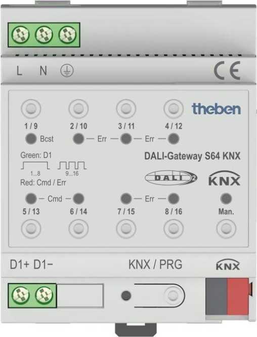 KNX DALI Gateway S64 REG 
