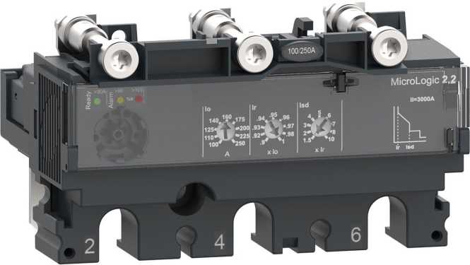 Elektronisches Auslösegerät MicroLogic 2.2 250A 3P3D für ComPacT NSX250 