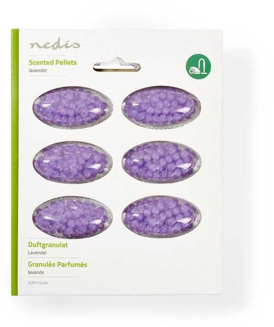 Duftperlen für Staubsauger Lavendel 6 Nachfüllungen Lila 