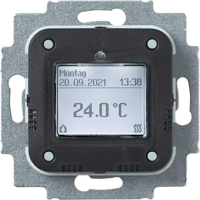 El. Raumtemperaturregler UP Sollwert-Anzeige, Timer 
