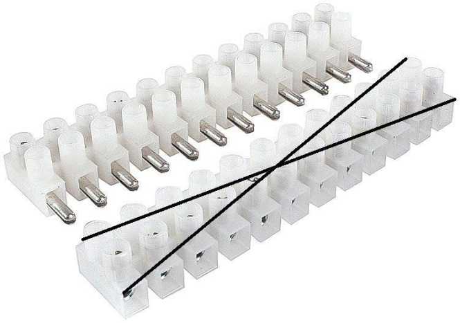Steckverbindungsklemmleiste 28A 12-polig 