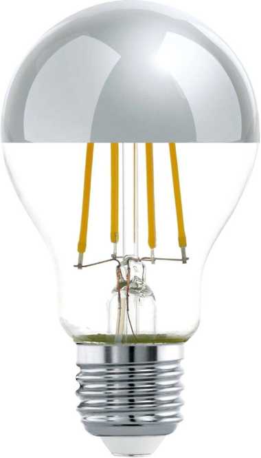 LED Lampe Filament Chrom A60 E27 