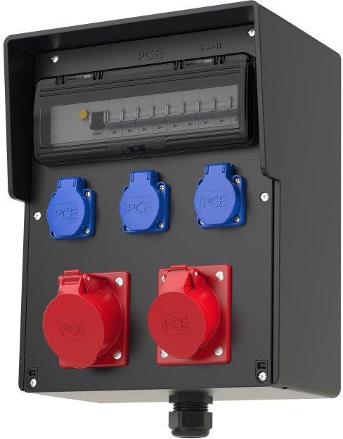 Wandverteiler Vollgummi Baureihe SALZBURG BV 32/5 16/5 3xSSD 