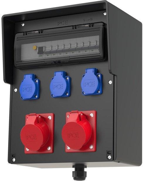 Wandverteiler Vollgummi Baureihe SALZBURG BV 2x16/5 3xSSD 