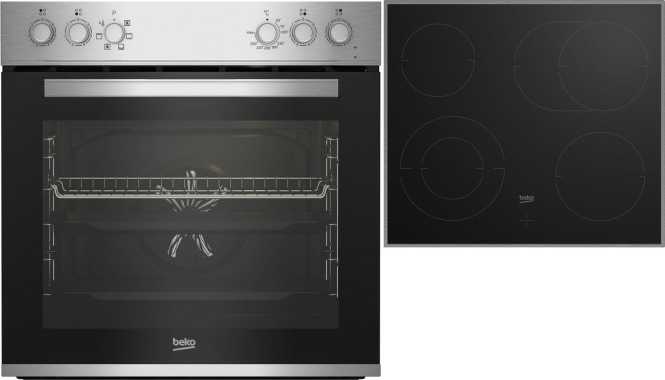 Einbauherd mit Glaskeramikkochfeld BBUE12020X 