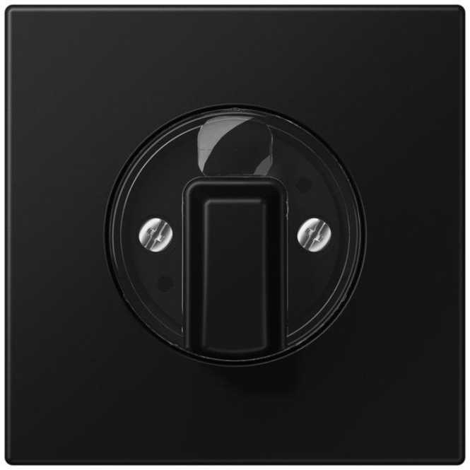 Abdeckung für Drehschalter, Serie LS, graphitschwarz matt 