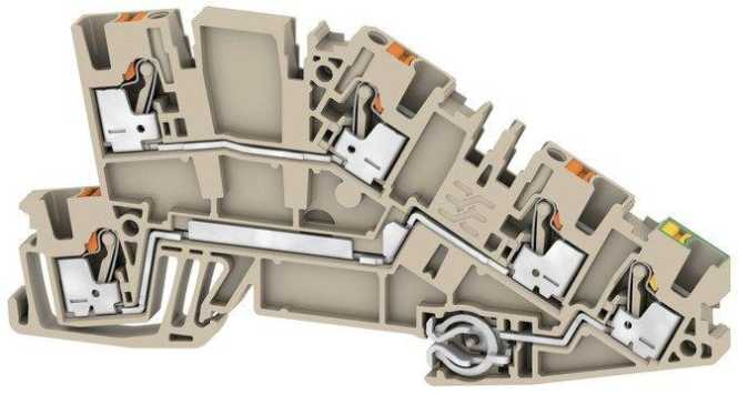 Installations-Etagenklemme AITB 2.5 L-L-PE 