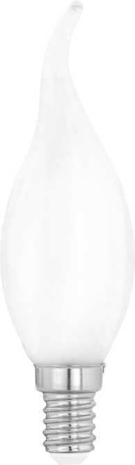 LED Kerzenlampe E14 Filament opal Windstoss CF35 4W 470lm 2700K 