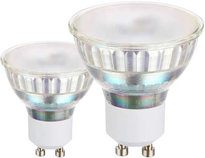 LED Spot GU10 SMD 3W 240lm 3000K 2er-Set 