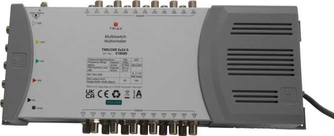 Einzel-Multischalter 5in/24out TMS/CKR 5x24 S 