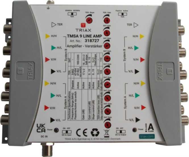 Leitungsverstärker TMSA 9 LINE AMP 