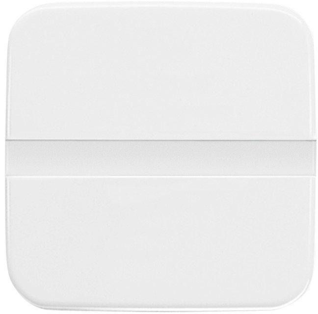 Busch-Komfortschalter flex Bedienelement mit Orientierungslicht alpinweiß 