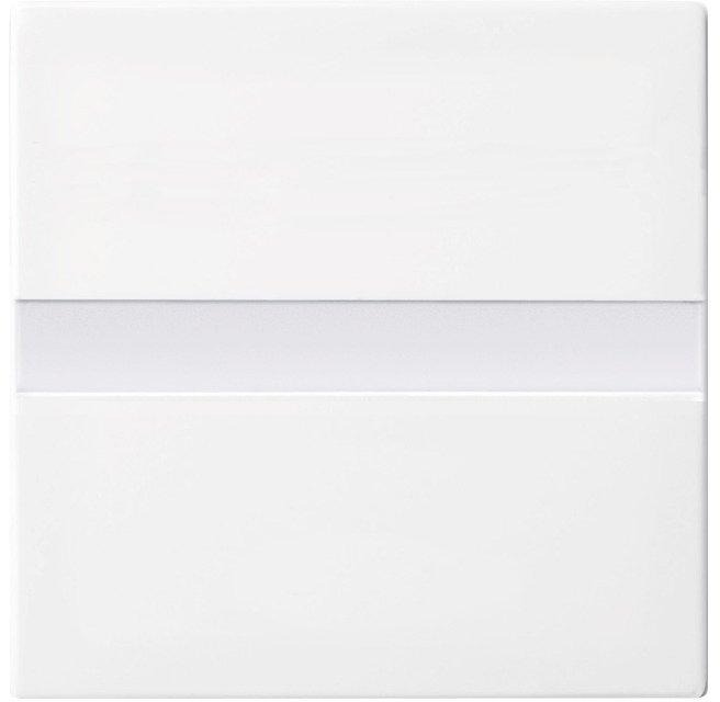 Busch-Komfortschalter flex Bedienelement mit Orientierungslicht alpinweiß 