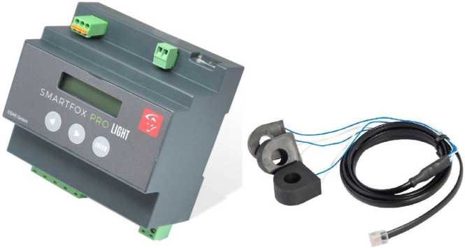 SMARTFOX PRO Light 2 inkl. Stromwandler 80A geschlossen 
