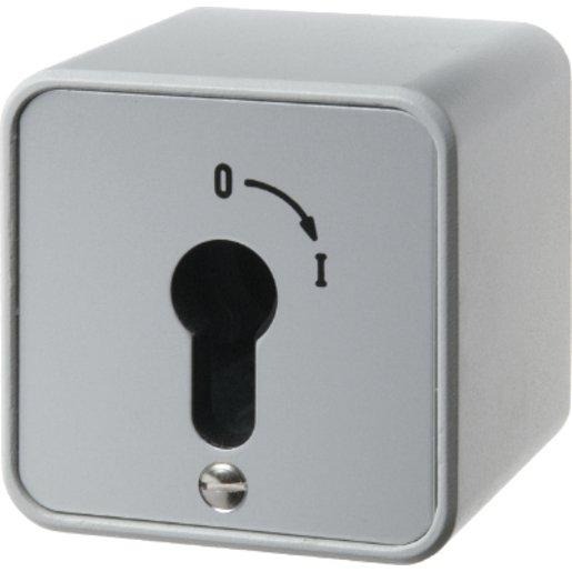 Schlüsselschalter Ap für Profil-Halbzylinder Druckguss IP44 