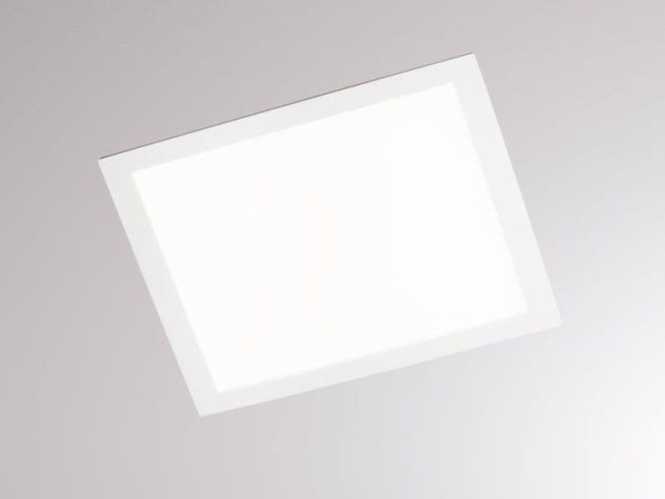 MOON SQUARE Deckeneinbauleuchte weiß matt DA 275x275mm LxB 300mm LED 17W 3000K 