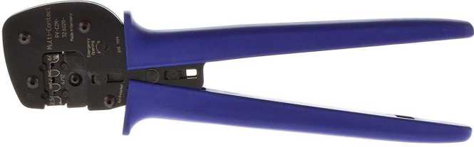 MC4 Crimpzange für Solarkabel Ø 2,5 mm², 4 und 6mm² 