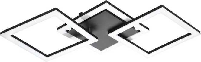 PARANDAY Z CONNECT LED ZigBee CCT Deckenleuchte L:650mm schwarz/weiß 