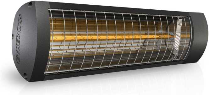 ETHERMA EXO BASIC Infrarotstrahler, 1.8kW, anthr., IP65 